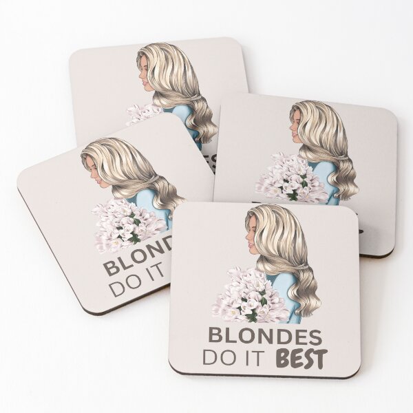 Aperçu de l'œuvre Les blondes font mieux créée et vendue par DSC-Fashion.