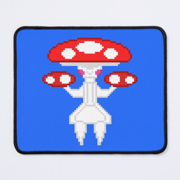 Item preview, cute mushroom monster pixel art designed and sold by Mirumix9.