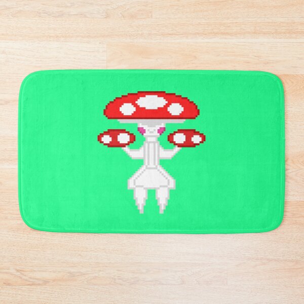 Item preview, cute mushroom monster pixel art designed and sold by Mirumix9.