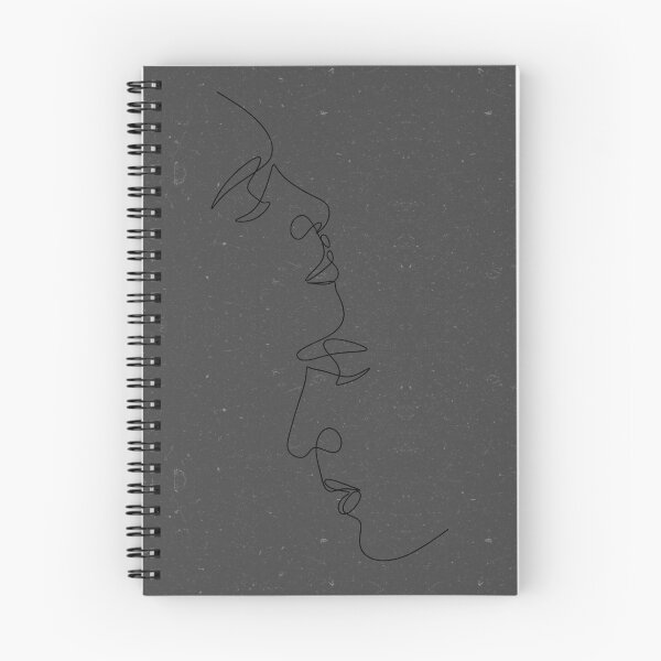 Item preview, Love boho faces line abstract designed and sold by products4urduke.