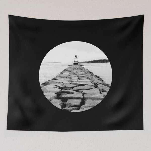 Item preview, Spring Point Ledge Light - Circle designed and sold by LadyEirelyn.