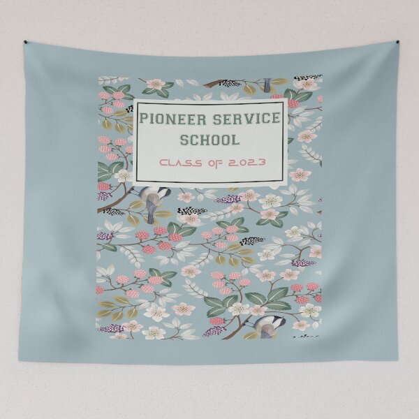 Item preview, PIONEER SERVICE SCHOOL 2023 Spiral Notebook designed and sold by crafts-gift.