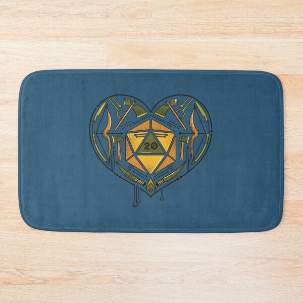 Item preview, Dice D20 Heart RPG   designed and sold by DayDreamAppe.