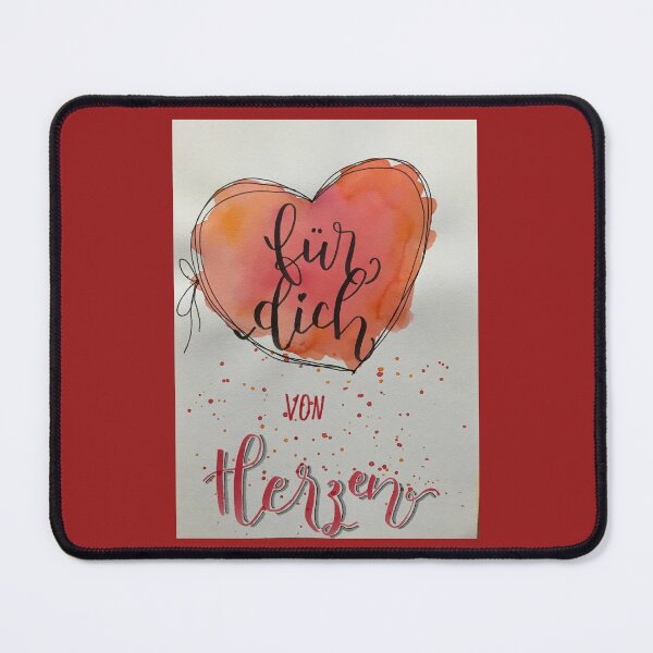 Item preview, Watercolor heart, for you from the heart designed and sold by Iris Ludwig.