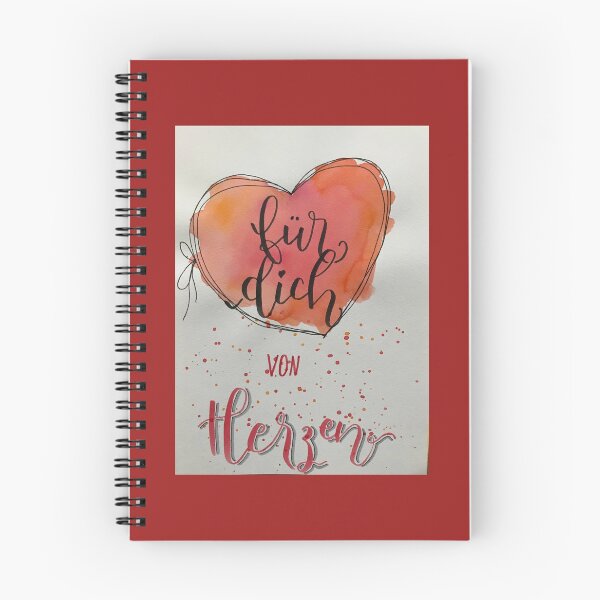 Item preview, Watercolor heart, for you from the heart designed and sold by Iris Ludwig.