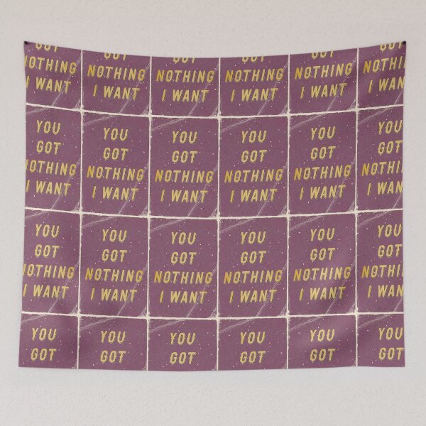 Item preview, You got nothing i want - A Hell Songbook Edition designed and sold by Hell-Prints.