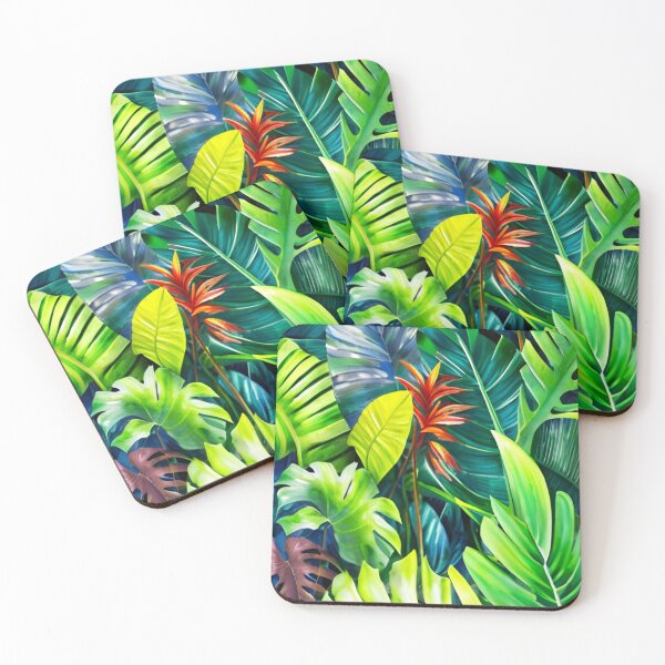 Item preview, Tropical plants leaves designed and sold by Ascooepics.