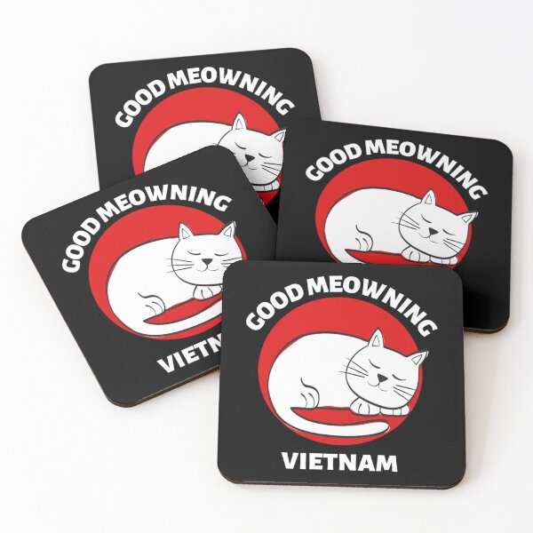 Item preview, Good Meowning Vietnam Cat   designed and sold by DayDreamAppe.