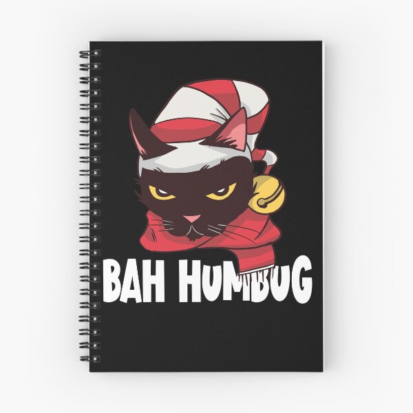 Item preview, Bah Humbug Cat Hate Christmas Scrooge Cat Bah Humbug Gear designed and sold by DynamicDesign.