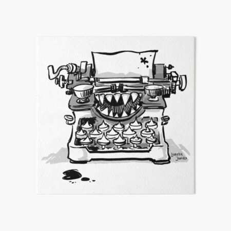 SCHREIBMASCHINE FROM HELL Galeriedruck