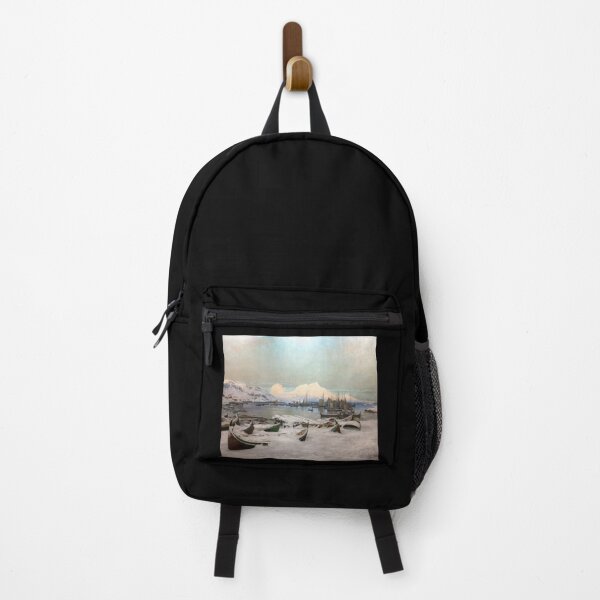 Item preview, Winter scenery - Winter in Lofoten by Otto Sinding designed and sold by AR-shop.