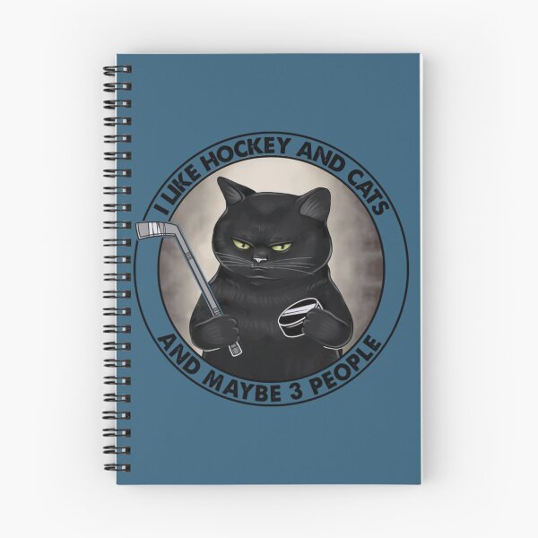 Item preview, I Love Hockey And Cats And Maybe 3 People   designed and sold by DayDreamAppe.