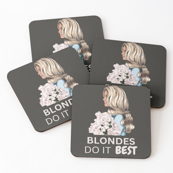 Aperçu de l'œuvre Les blondes font mieux créée et vendue par DSC-Fashion.