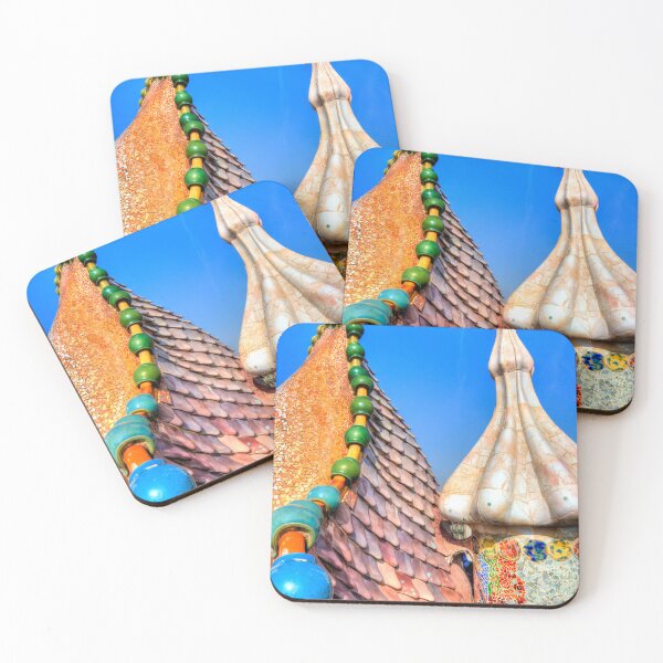 Item preview, The Dragon's Back on the roof of Casa Batllo Barcelona Spain designed and sold by Paul Thompson Photography.
