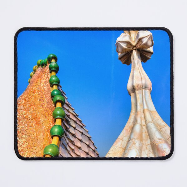 Item preview, The Dragon's Back on the roof of Casa Batllo Barcelona Spain designed and sold by Paul Thompson Photography.