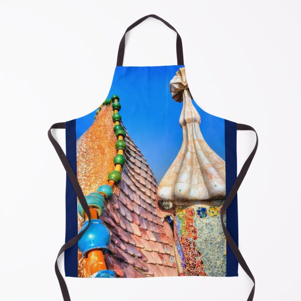 Item preview, The Dragon's Back on the roof of Casa Batllo Barcelona Spain designed and sold by Paul Thompson Photography.