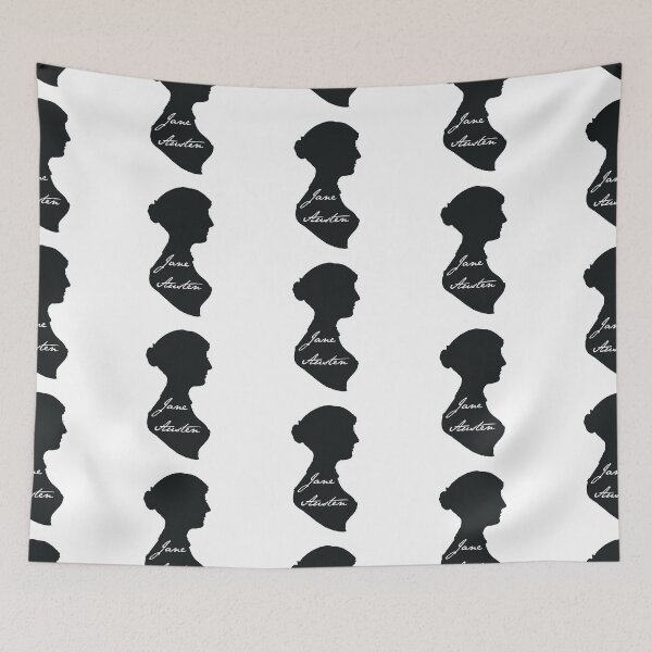 Item preview, Jane Austen silhouette designed and sold by CastlesClassics.