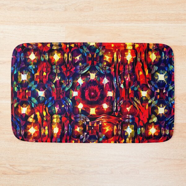 Item preview, Glass Oil Lamp Mandala designed and sold by DiscoGypsyFish.