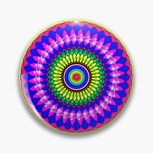 Aperçu de l'œuvre Chakra du cœur kaléidoscope créée et vendue par MoodysT's.