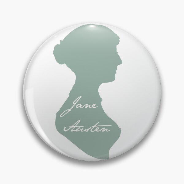 Item preview, Jane Austen silhouette designed and sold by CastlesClassics.