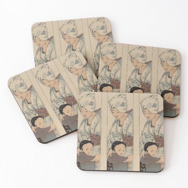 Item preview, Mother and Child - Helen Hyde designed and sold by TheGuestCat.