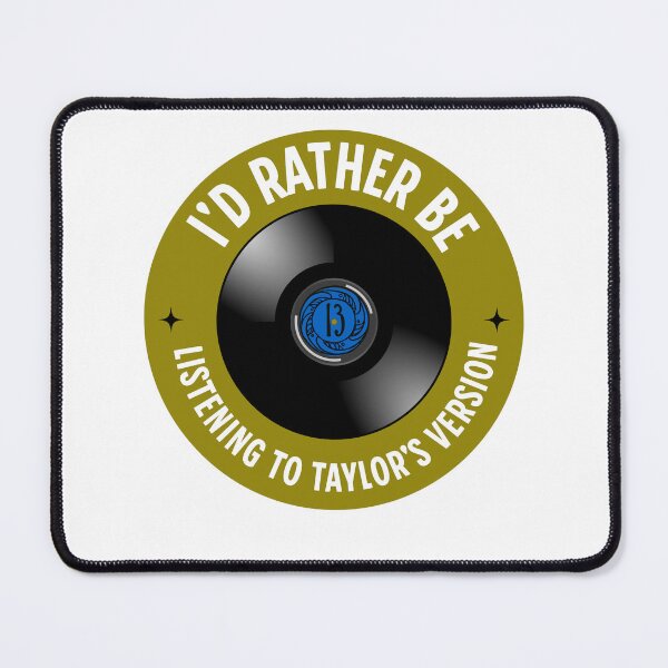 Item preview, I'd Rather Be Listening To Taylor's Version designed and sold by DreamSwiftly.