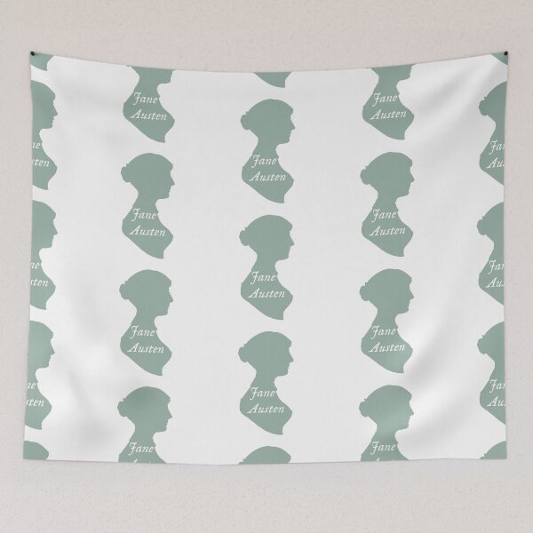 Item preview, Jane Austen silhouette designed and sold by CastlesClassics.