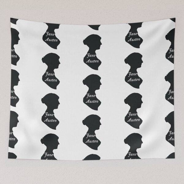 Item preview, Jane Austen silhouette designed and sold by CastlesClassics.