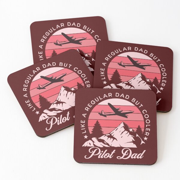 Item preview, Pilot Dad Like A Normal Dad But Cooler designed and sold by designerpriti.