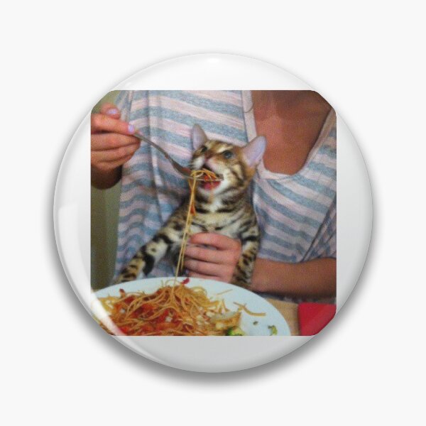 Artikelvorschau, Katze, die Spaghetti isst entworfen und verkauft von ALAEEDDINEBHM.