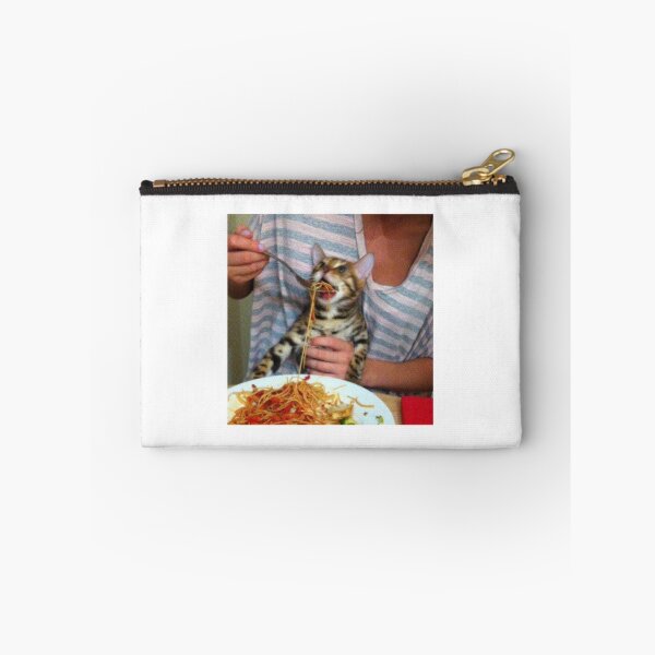 Item preview, Cat Eating Spaghetti designed and sold by ALAEEDDINEBHM.
