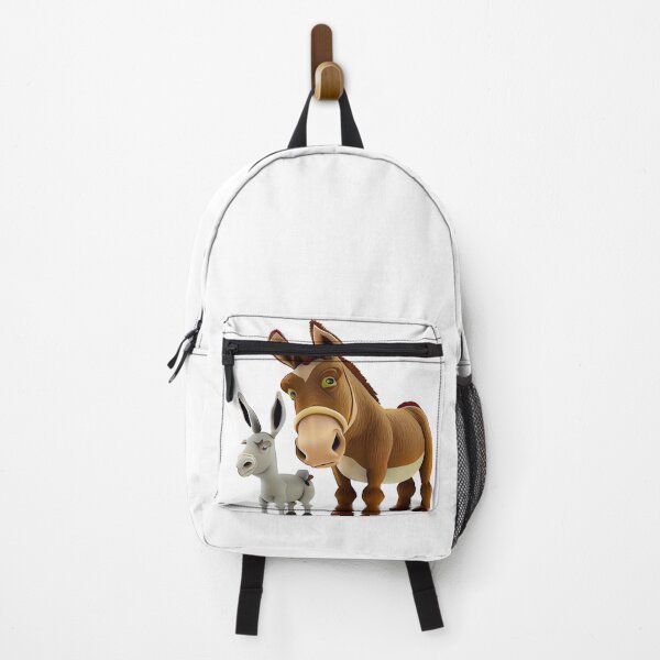 Item preview, Lovable full color Donkey mother and small one designed and sold by TheBrainArt.