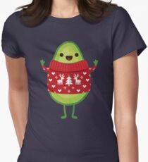 Avo Merry Christmas! Women's Fitted T-Shirt