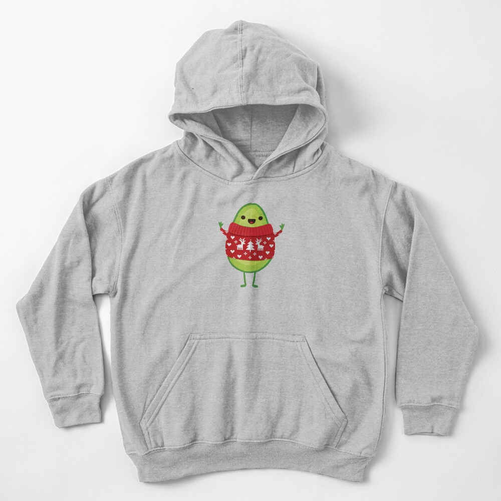 Avo Merry Christmas! Kids Pullover Hoodie