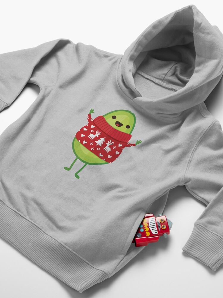 Thumbnail 4 of 5, Toddler Pullover Hoodie, Avo Merry Christmas! designed and sold by daisy-beatrice.