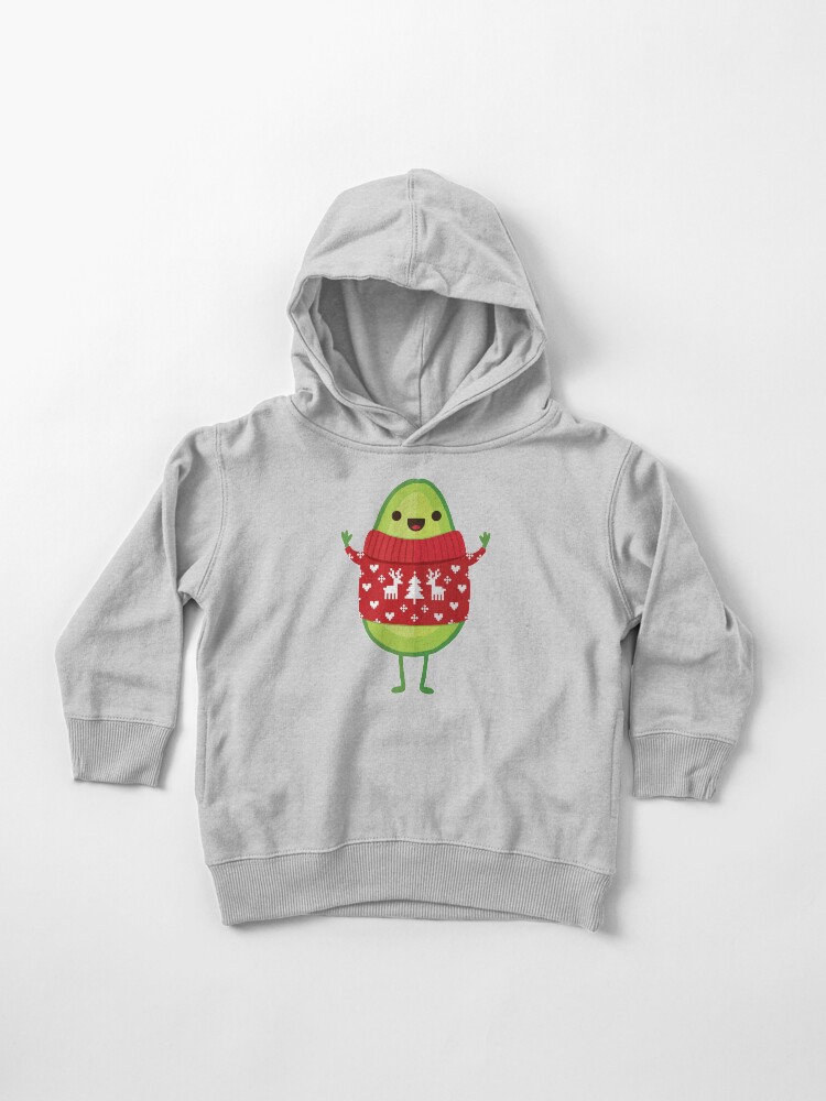 Thumbnail 1 of 5, Toddler Pullover Hoodie, Avo Merry Christmas! designed and sold by daisy-beatrice.