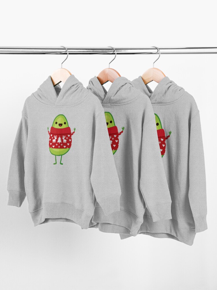Thumbnail 3 of 5, Toddler Pullover Hoodie, Avo Merry Christmas! designed and sold by daisy-beatrice.