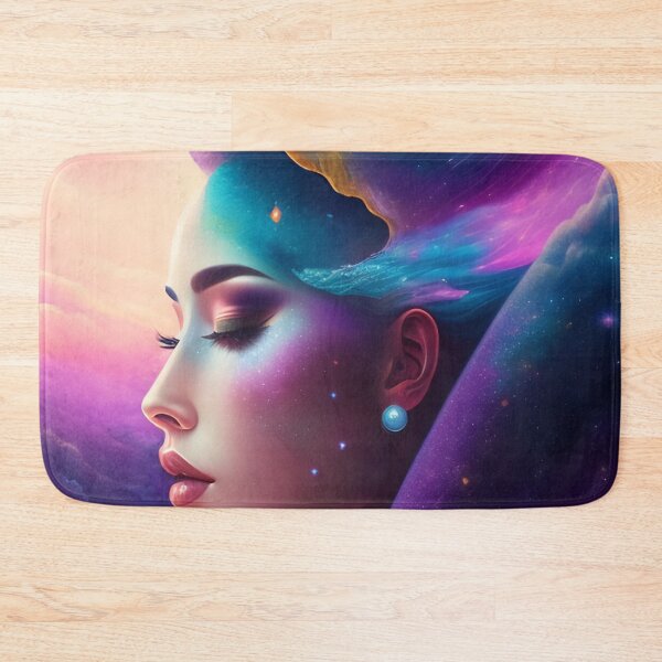Item preview, fantasy Portrait of beautiful cosmic beauty with heavenly aura around 5 designed and sold by vishalraifx.