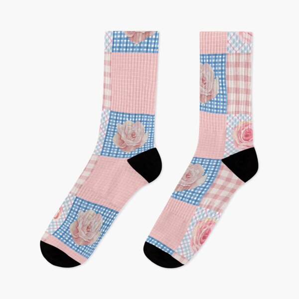 Item preview, Gingham and roses designed and sold by Aya-salah123.