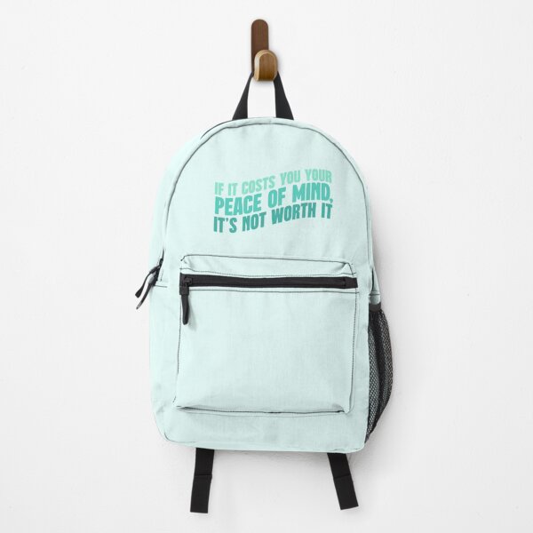 Item preview, If It Costs You Your Peace of Mind, It's Not Worth It Mental Health designed and sold by dailycake.