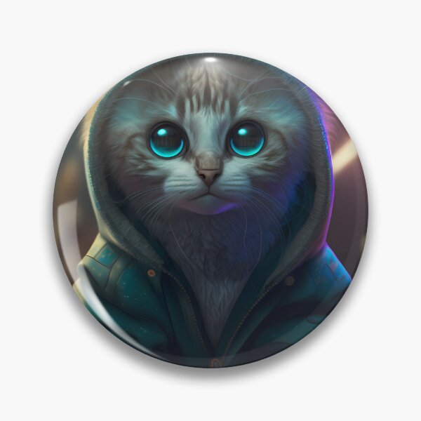Item preview, Cute cat with oversized sweater designed and sold by Goofy-designer.