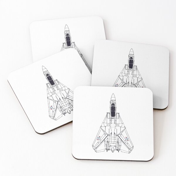 Item preview, F14 Tom Cat, Aeroplane, Aircraft, Illustrated Tribute designed and sold by FoleyPottery.