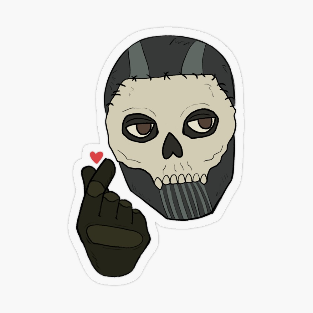 Tactical Ghost Sticker for Sale by spaceofbones