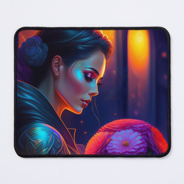Item preview, Fantasy Portrait of beautiful cosmic sci fi beauty, Futuristic portrait 2 designed and sold by vishalraifx.