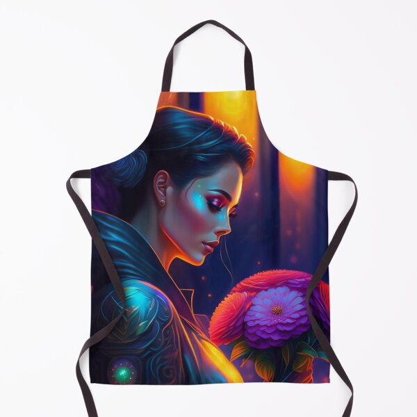 Item preview, Fantasy Portrait of beautiful cosmic sci fi beauty, Futuristic portrait 2 designed and sold by vishalraifx.