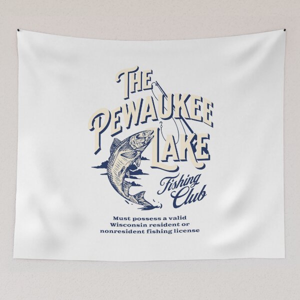 Item preview, The Pewaukee Lake Fishing Club designed and sold by DreamSwiftly.