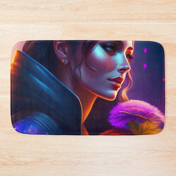 Item preview, Fantasy Portrait of beautiful cosmic sci fi beauty, Futuristic portrait 4 designed and sold by vishalraifx.