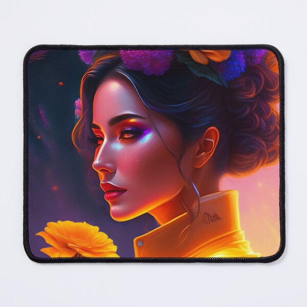 Item preview, Fantasy Portrait of beautiful cosmic sci fi beauty, Futuristic portrait 5 designed and sold by vishalraifx.