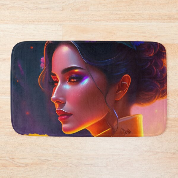 Item preview, Fantasy Portrait of beautiful cosmic sci fi beauty, Futuristic portrait 5 designed and sold by vishalraifx.