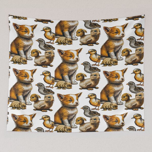 Item preview, Lovely animal companions designed and sold by TheBrainArt.
